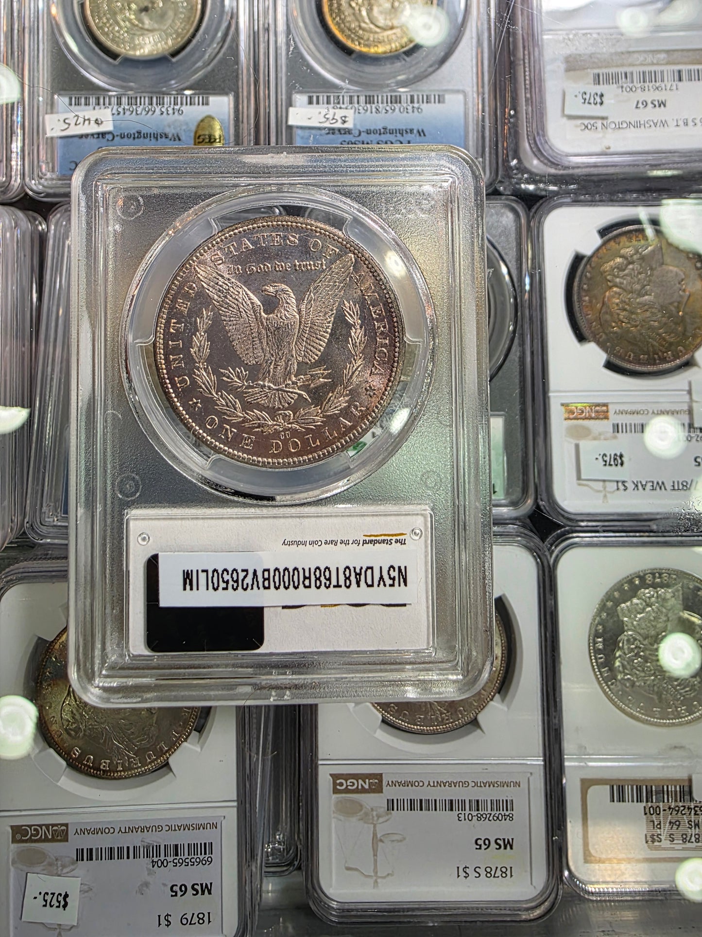 1892-CC $1 PCGS MS 62