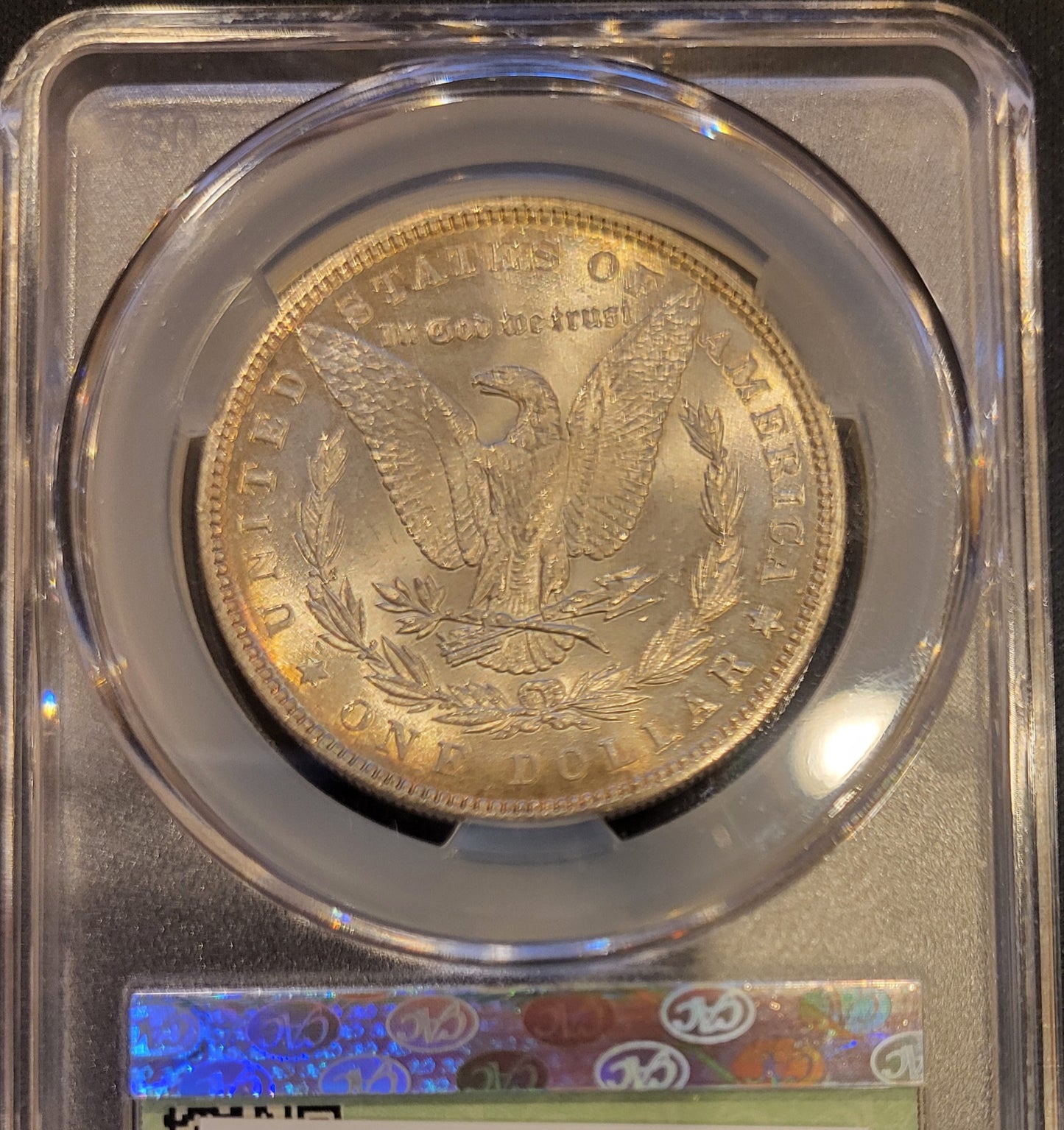 1886 $1 CAC MS 63